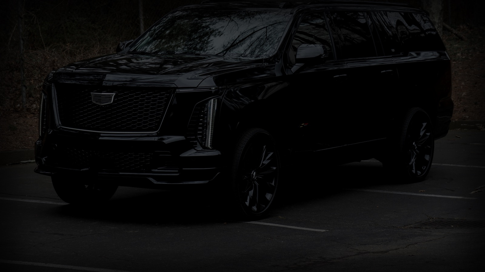 Cadillac Escalade V ESV in black
